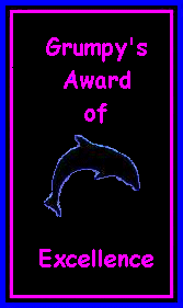 Grumpy's Award of Excellence